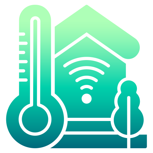 Smart temperature Generic Gradient icon