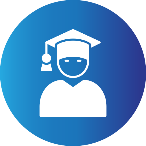 Graduated Generic Blue icon