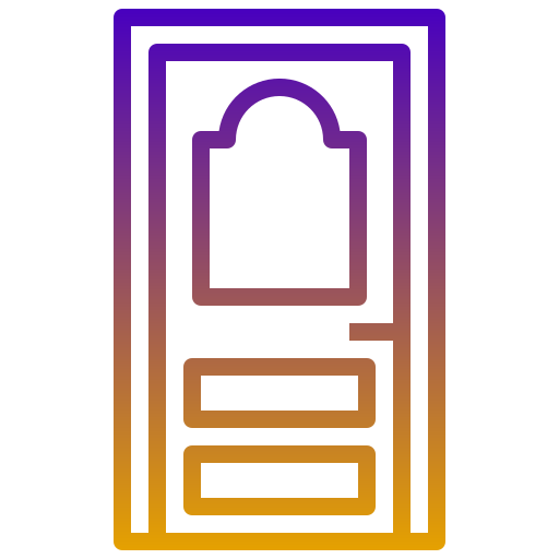 Door Generic Gradient icon