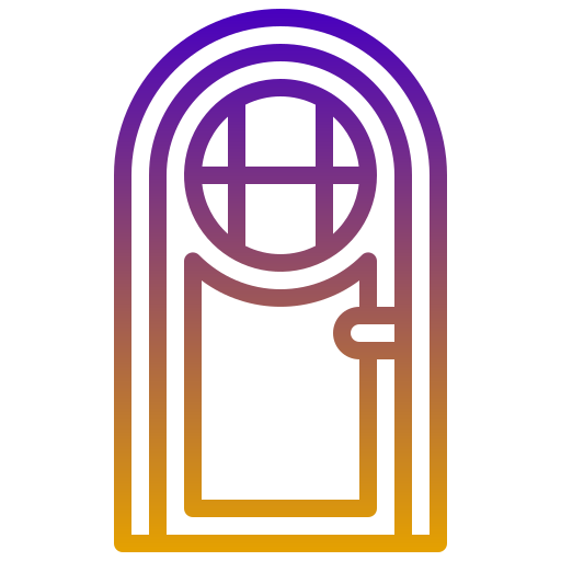ドア Generic Gradient icon