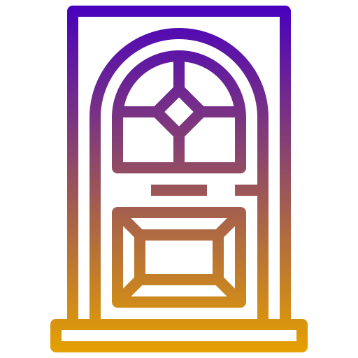 deur Generic Gradient icoon
