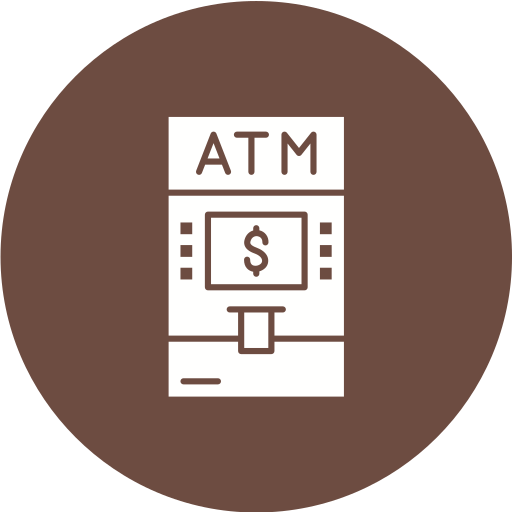 geldautomaat Generic Mixed icoon