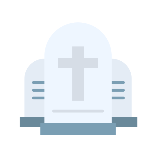 Cemetery Generic Flat icon