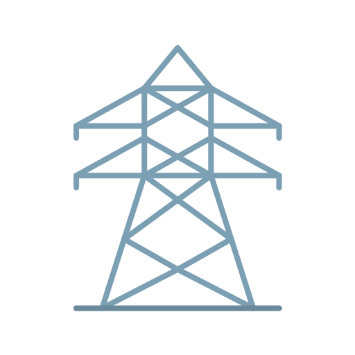 Электрическая башня Generic Flat иконка
