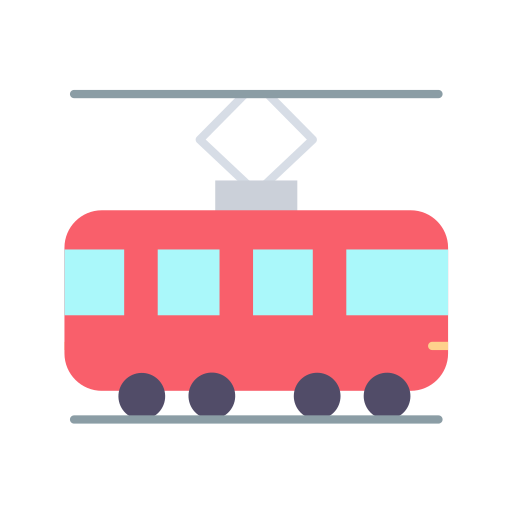 Tram Generic Flat icon