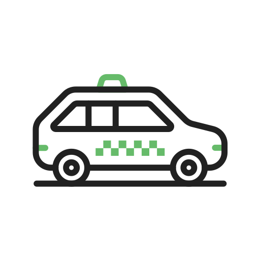 taxi Generic Outline Color icon