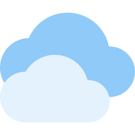 Cloud Pixel Perfect Flat icon