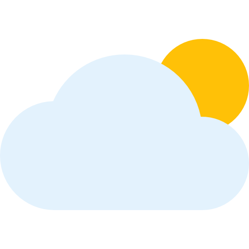 nuvola Pixel Perfect Flat icona