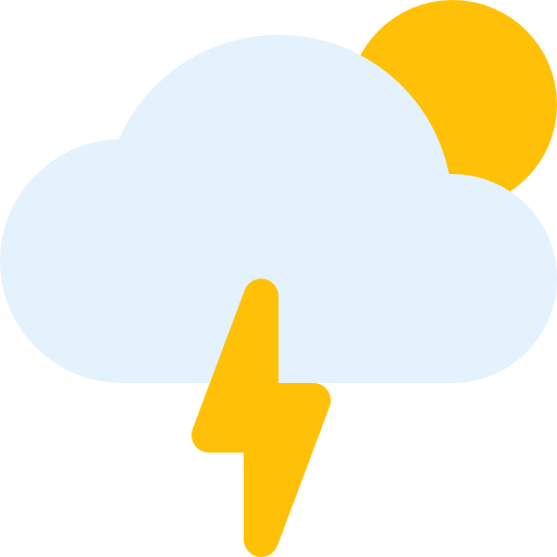 Storm Pixel Perfect Flat icon