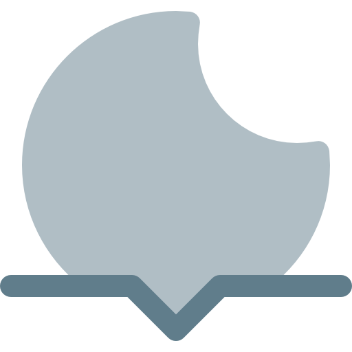 Moonset Pixel Perfect Flat icon