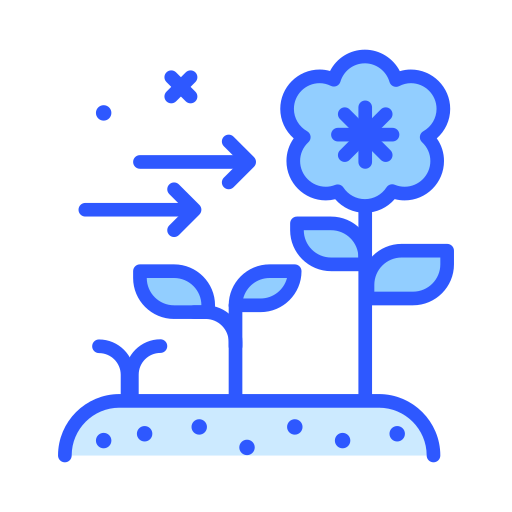 bloem Darius Dan Blue icoon