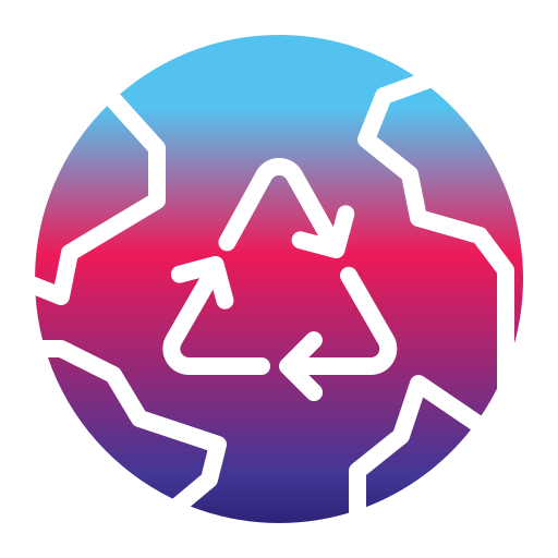 reciclar Generic Flat Gradient icono
