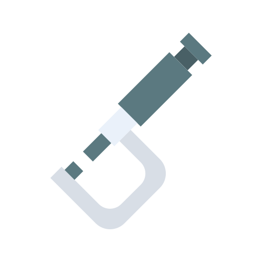 Micrometer Generic Flat icon