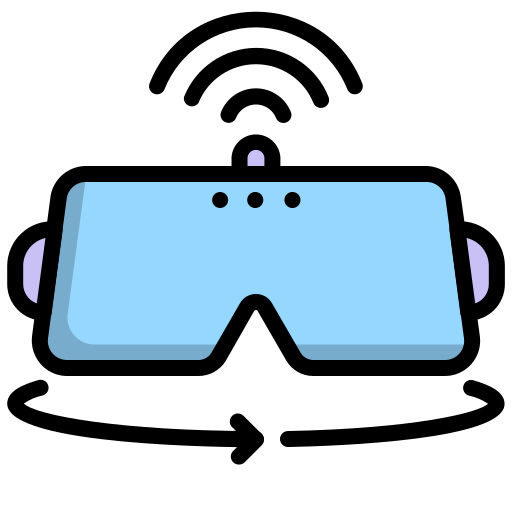 óculos de realidade virtual Generic Outline Color Ícone