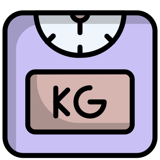 Weight scale Generic Outline Color icon