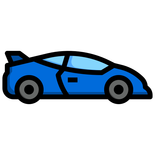 Sport car Generic Outline Color icon