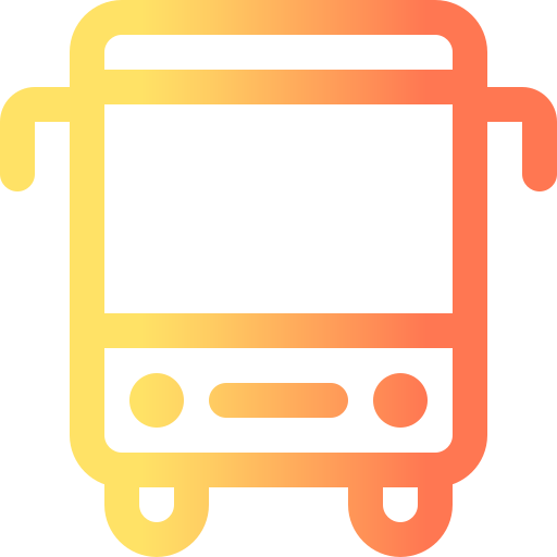 autobus szkolny Generic Gradient ikona