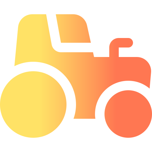 tractor Generic Flat Gradient icoon