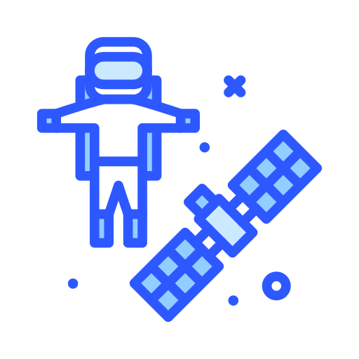 astronauta Darius Dan Blue ikona
