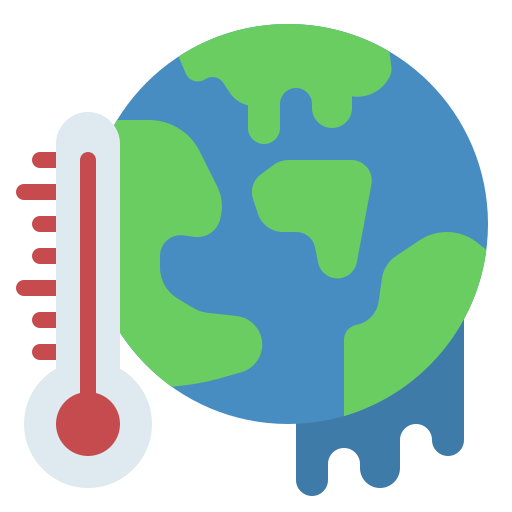globalne ocieplenie Generic Flat ikona