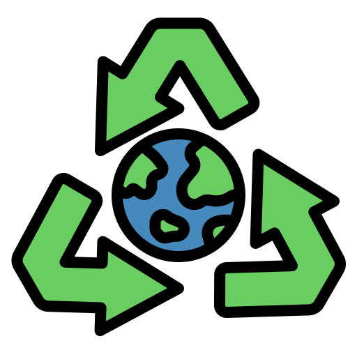 recycle symbool Generic Outline Color icoon