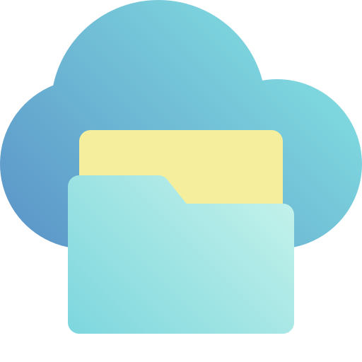 cloud-ordner Fatima Flat icon