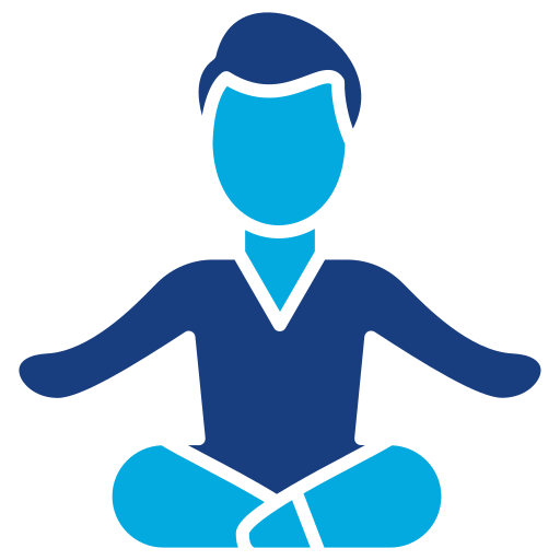 medytacja Generic Blue ikona