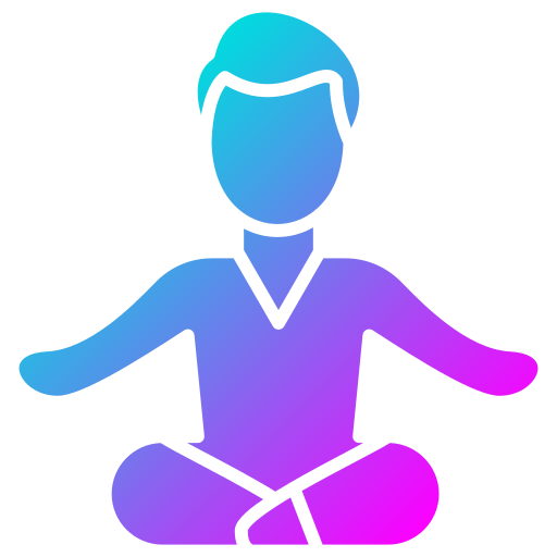 Meditation Generic Flat Gradient icon