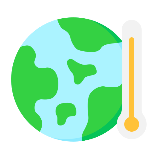 die globale erwärmung Generic Flat icon