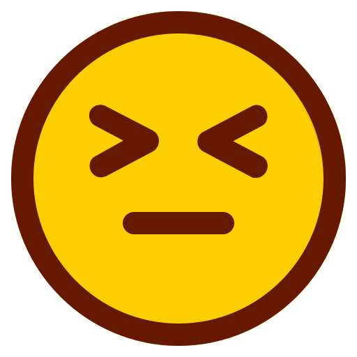 Disgusted Generic Outline Color icon