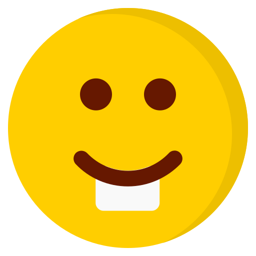 grijnzend Generic Flat icoon