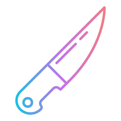 cuchillo Generic Gradient icono