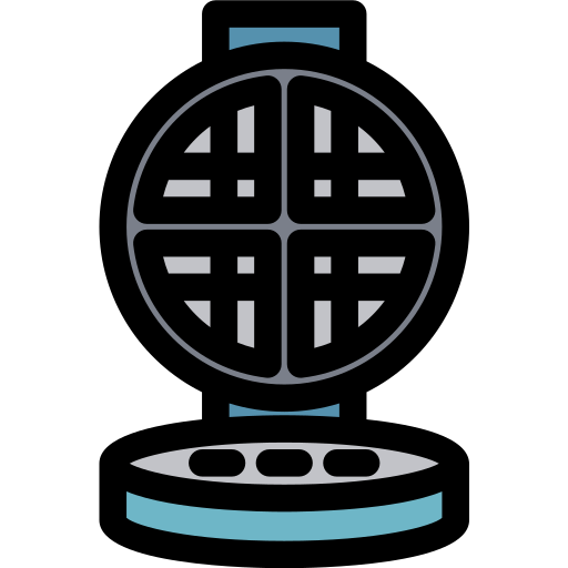 Waffle iron Generic Outline Color icon
