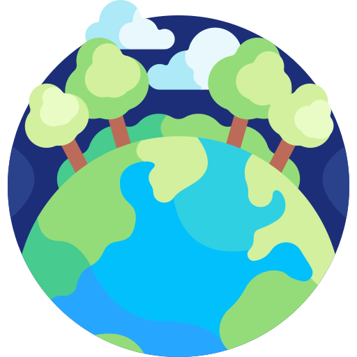 ziemia Detailed Flat Circular Flat ikona