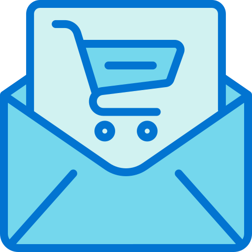 Mail Generic Blue icon