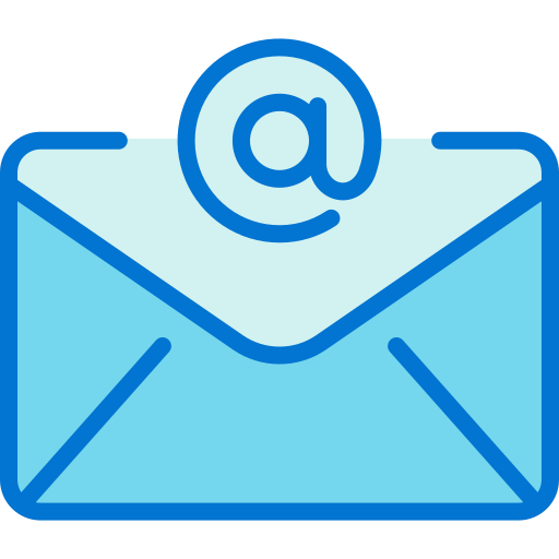 Mail Generic Blue icon