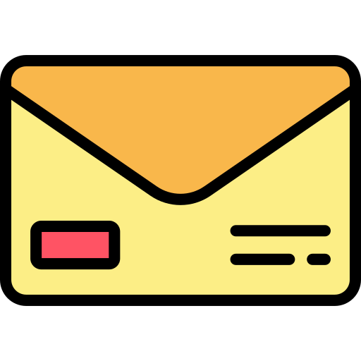 correo Generic Outline Color icono