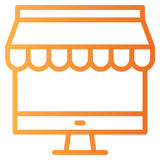 Online store Generic Gradient icon