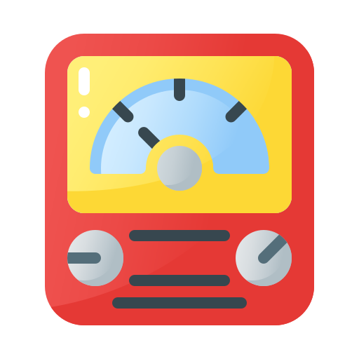 voltmeter Generic Flat Gradient icon