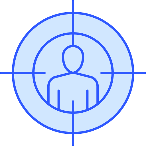 objetivo Generic Blue icono