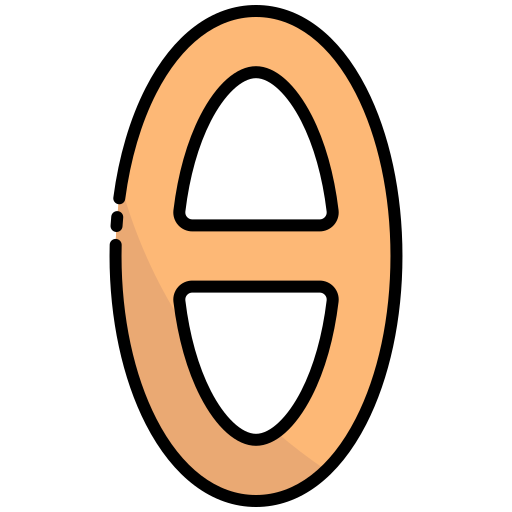 theta Generic Outline Color icono
