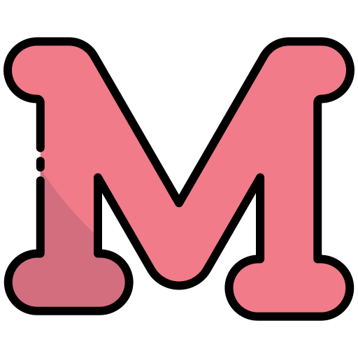 Mu Generic Outline Color icon