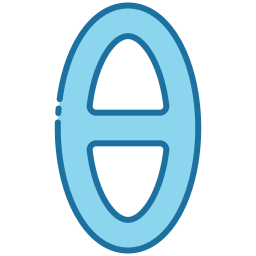 theta Generic Blue icono