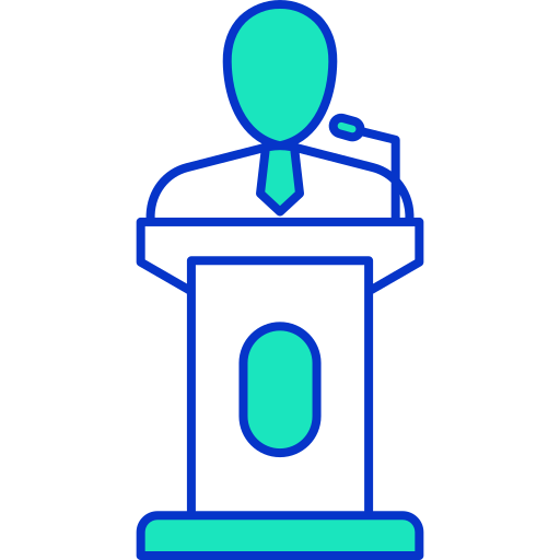 Podium Generic Fill & Lineal icon