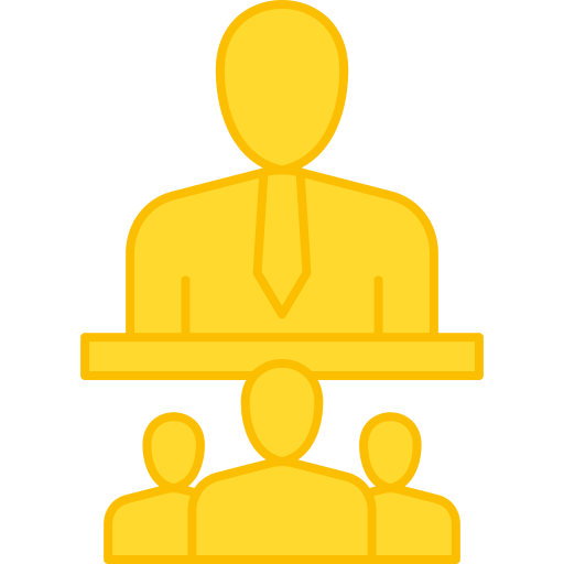 Conference Generic Outline Color icon