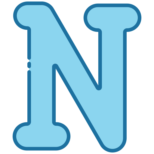 ヌ Generic Blue icon