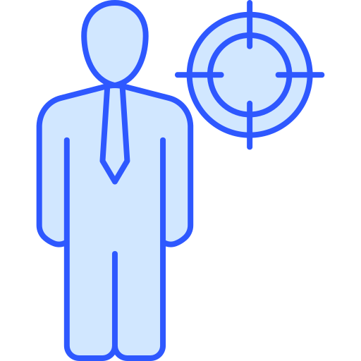 Target Generic Blue icon