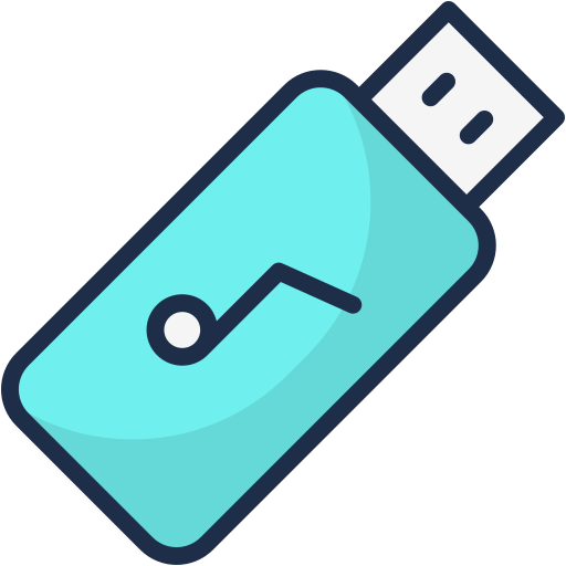 Flashdrive Generic Outline Color icon