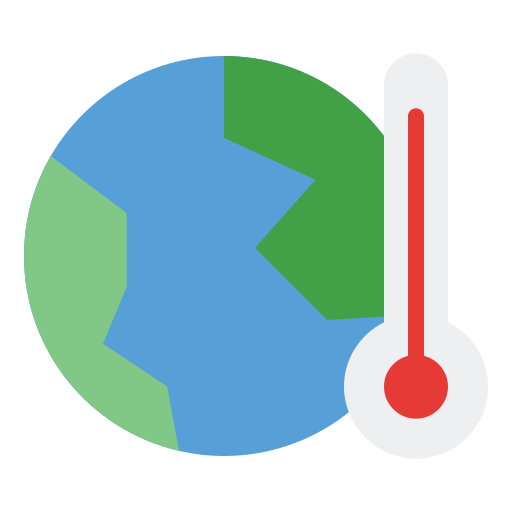 aquecimento global Generic Flat Ícone