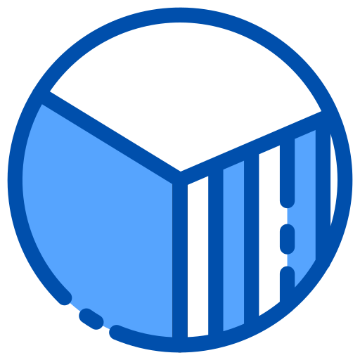 데이터 Generic Blue icon